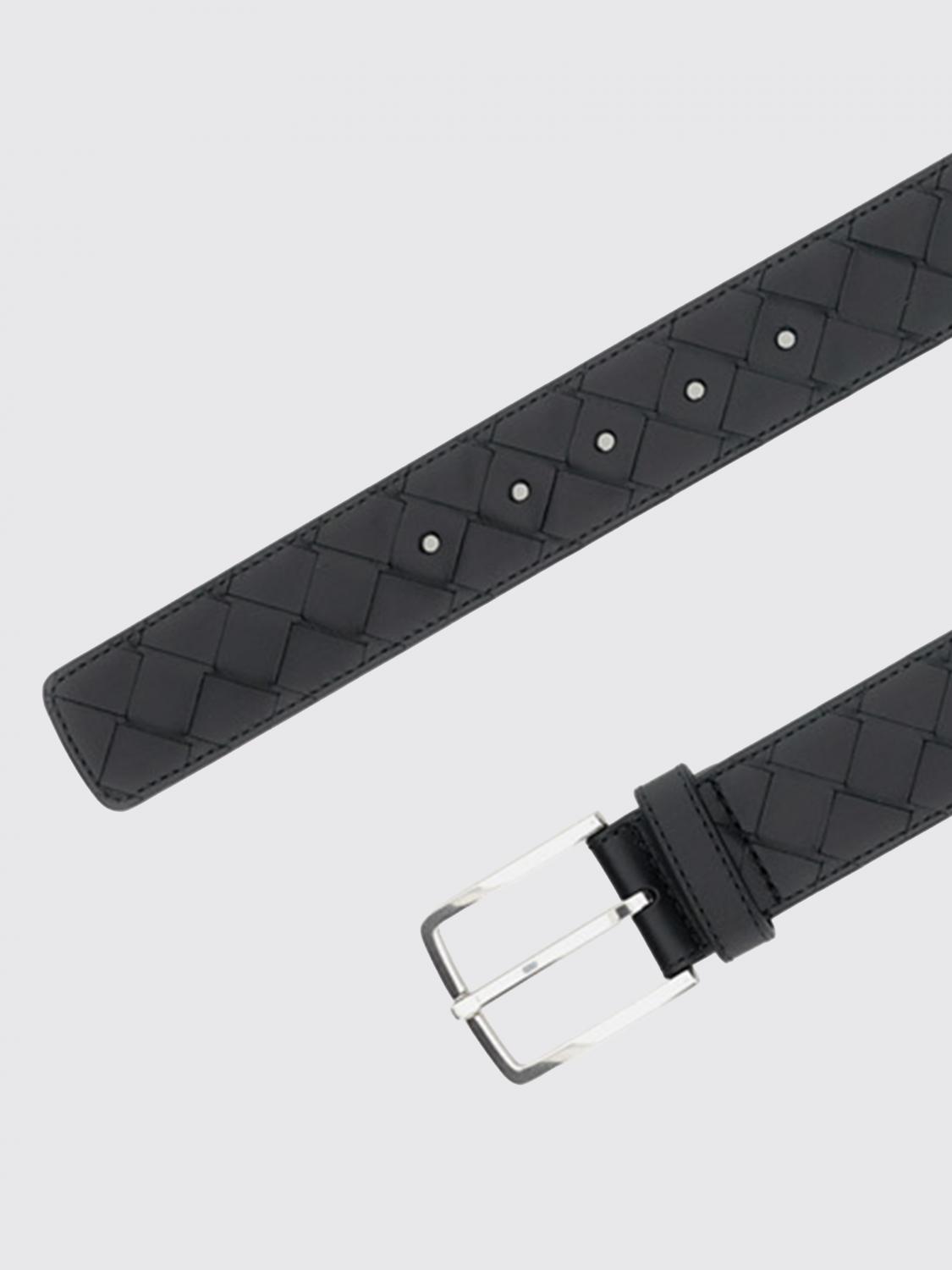 Bottega Veneta Belt Men Black BOTTEGA VENETA
