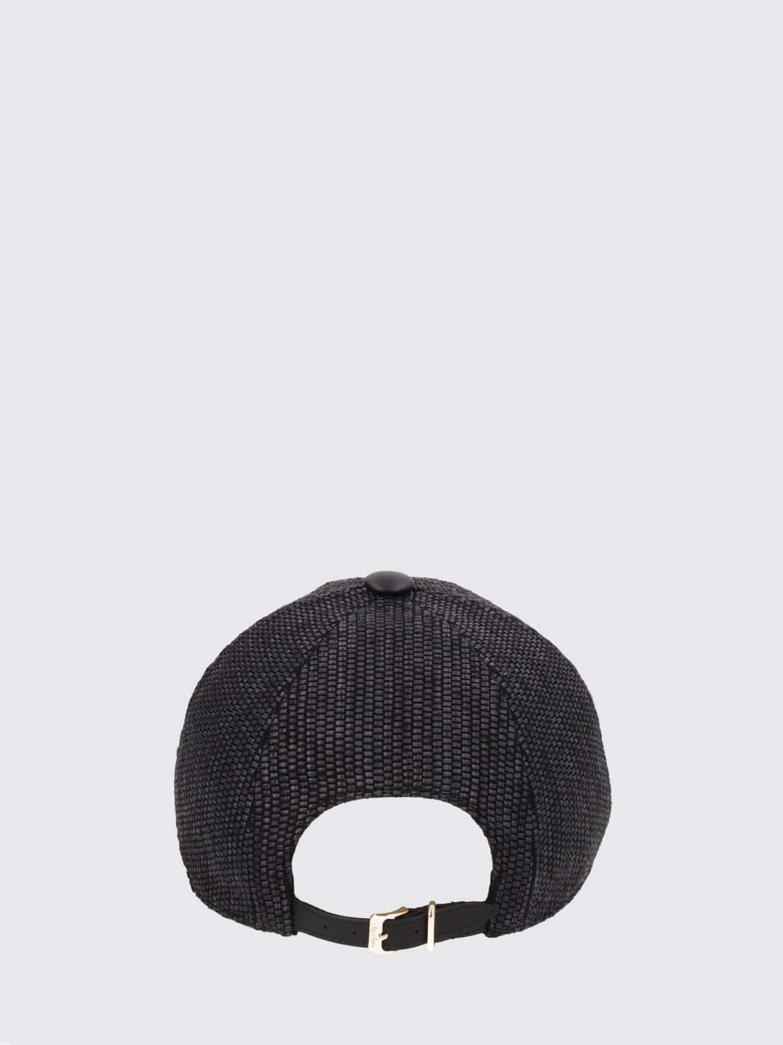 Max Mara Women Max Mara Women Cotton Blend Baseball Cap With Logo Max Mara MAX MARA