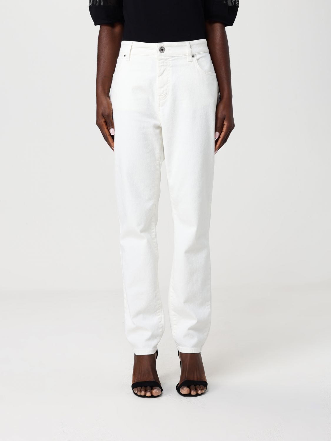 Weekend Max Mara Jeans Woman White WEEKEND MAX MARA