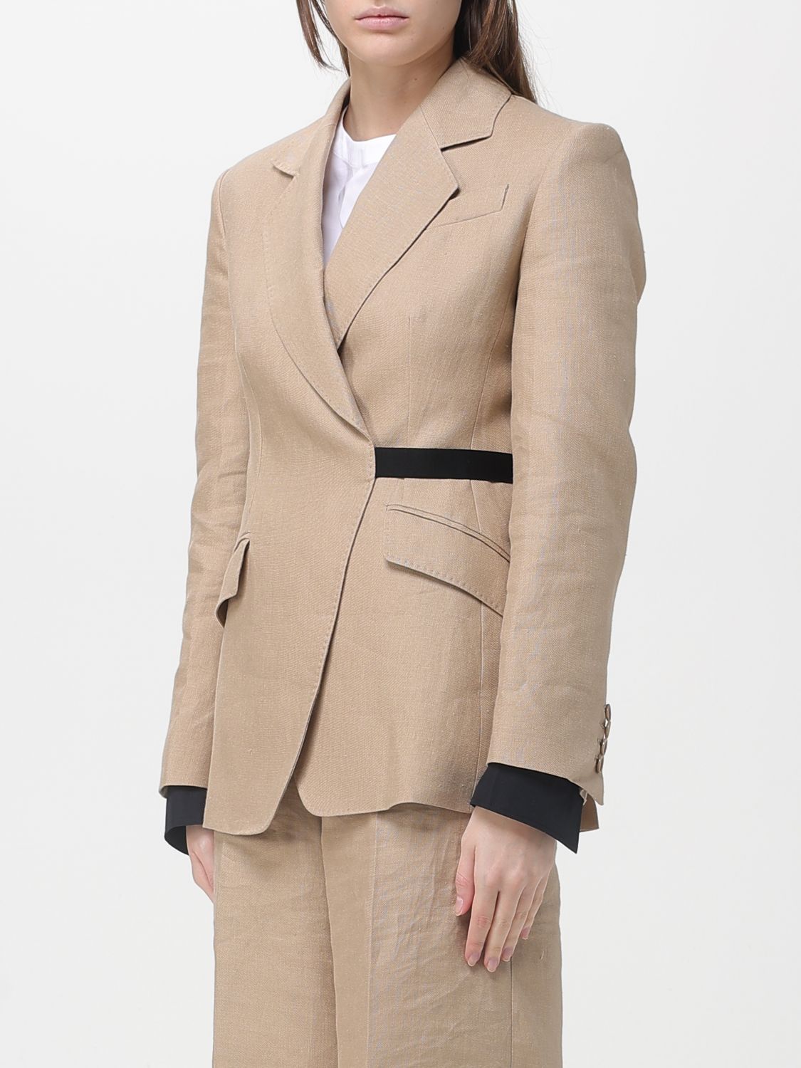 Max Mara Jacket Woman Brown MAX MARA