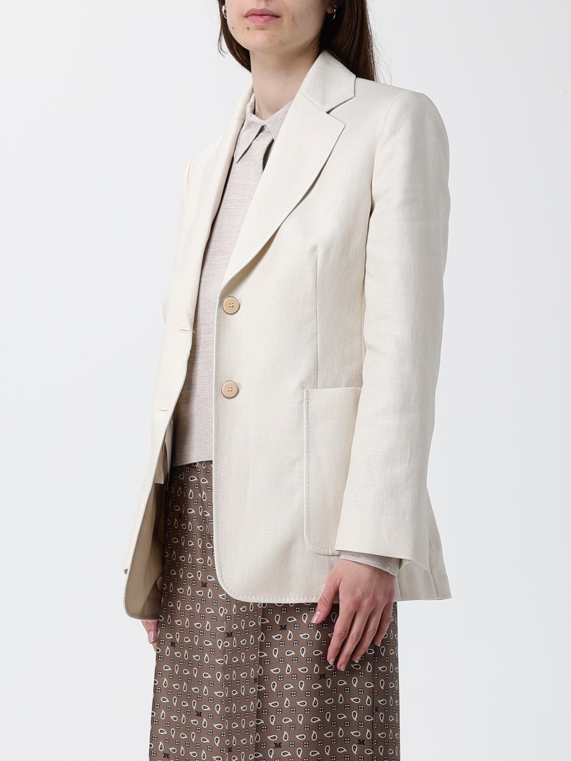 Max Mara Jacket Woman Natural MAX MARA