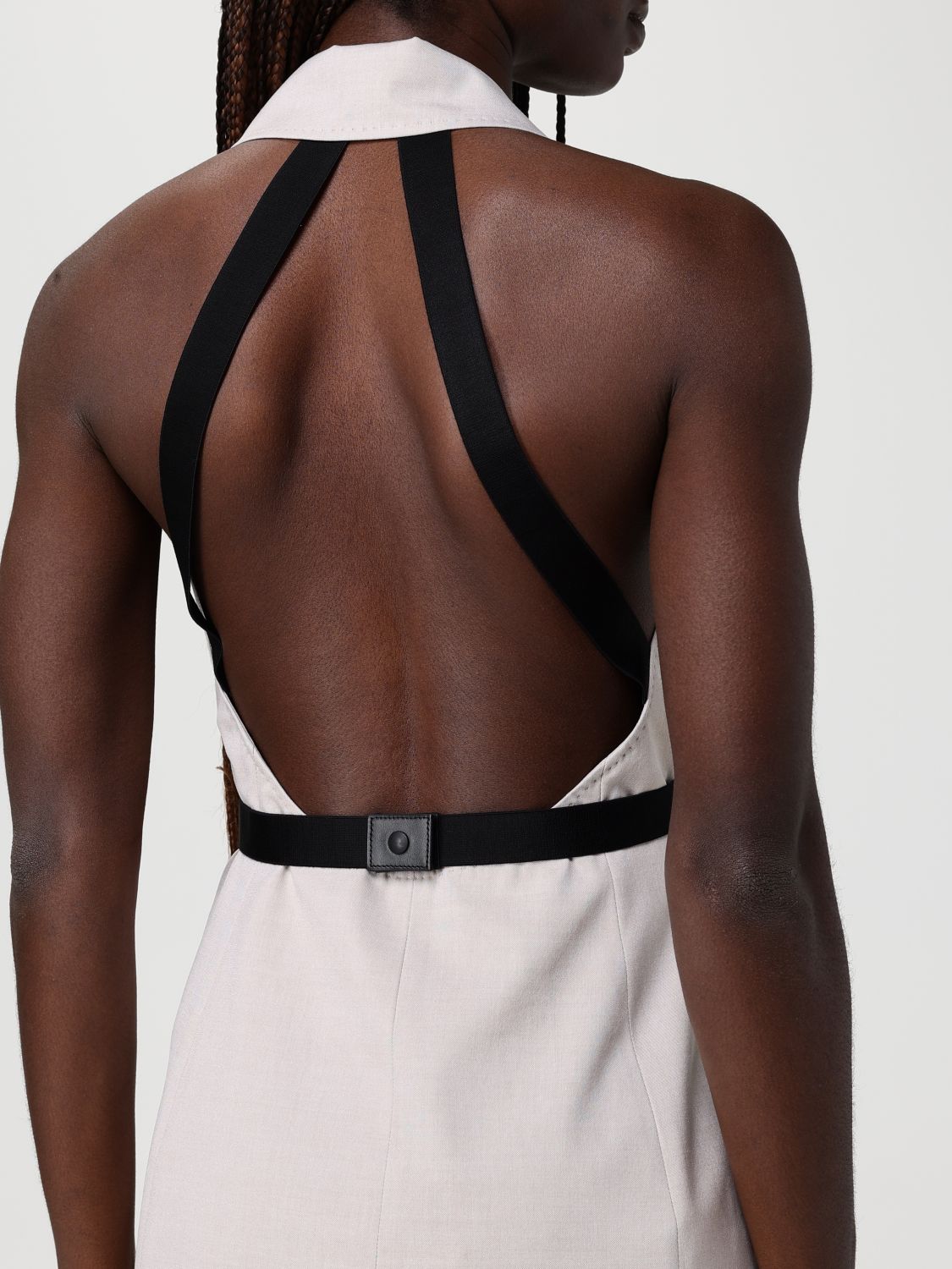 Max Mara Dress Woman Beige MAX MARA