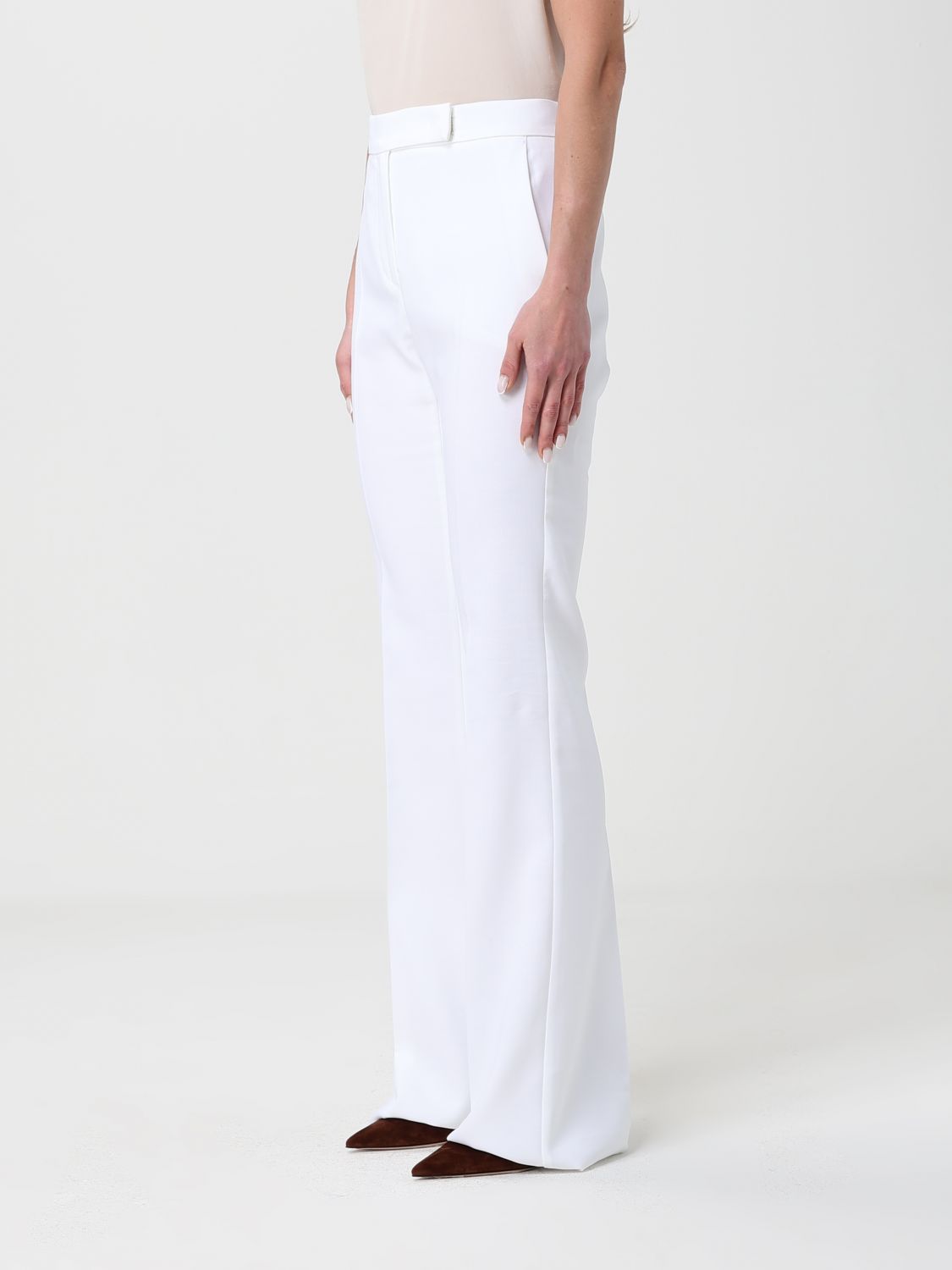Max Mara Pants Woman White MAX MARA