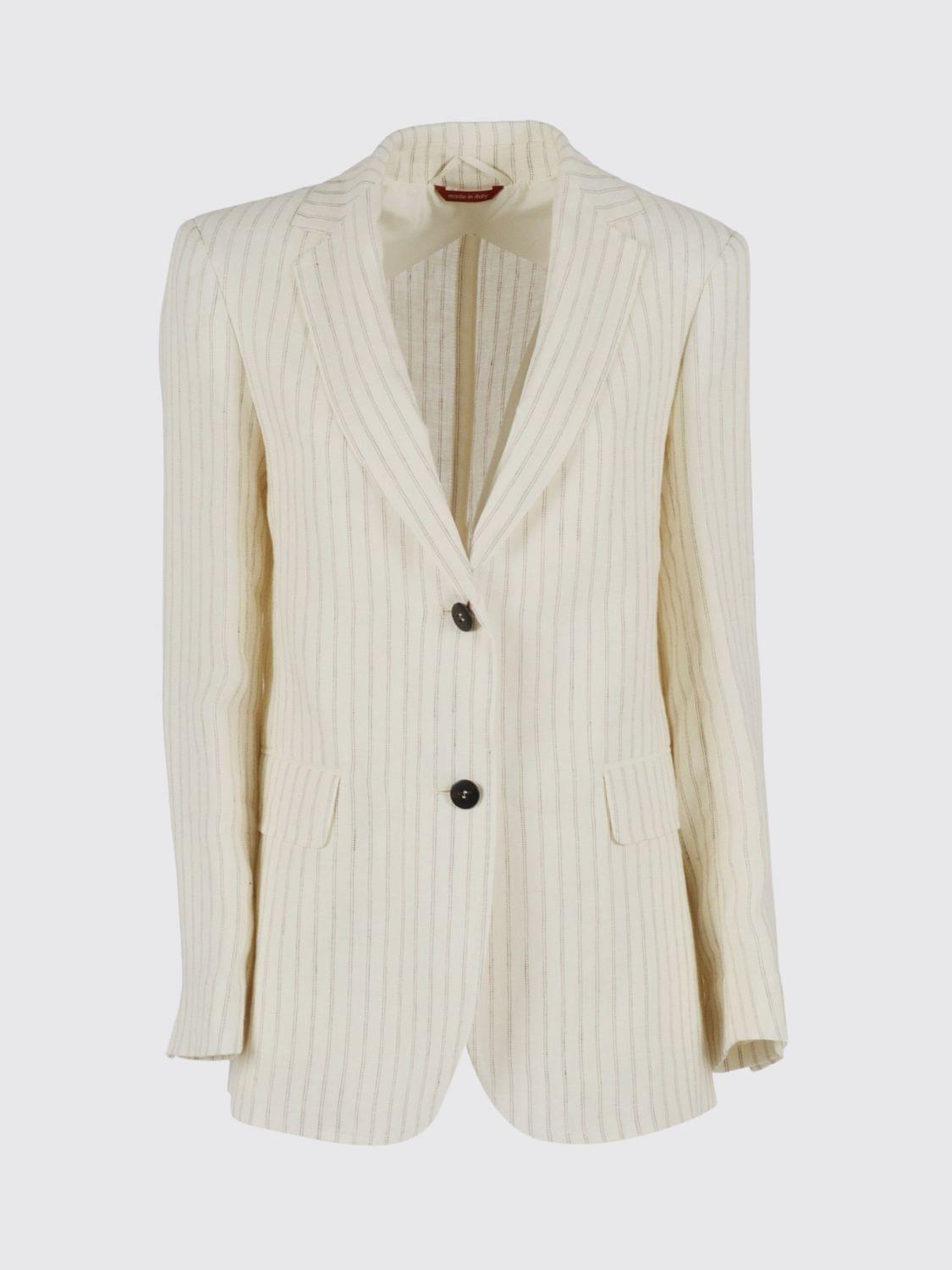 Max Mara Studio Jacket Woman Beige MAX MARA STUDIO