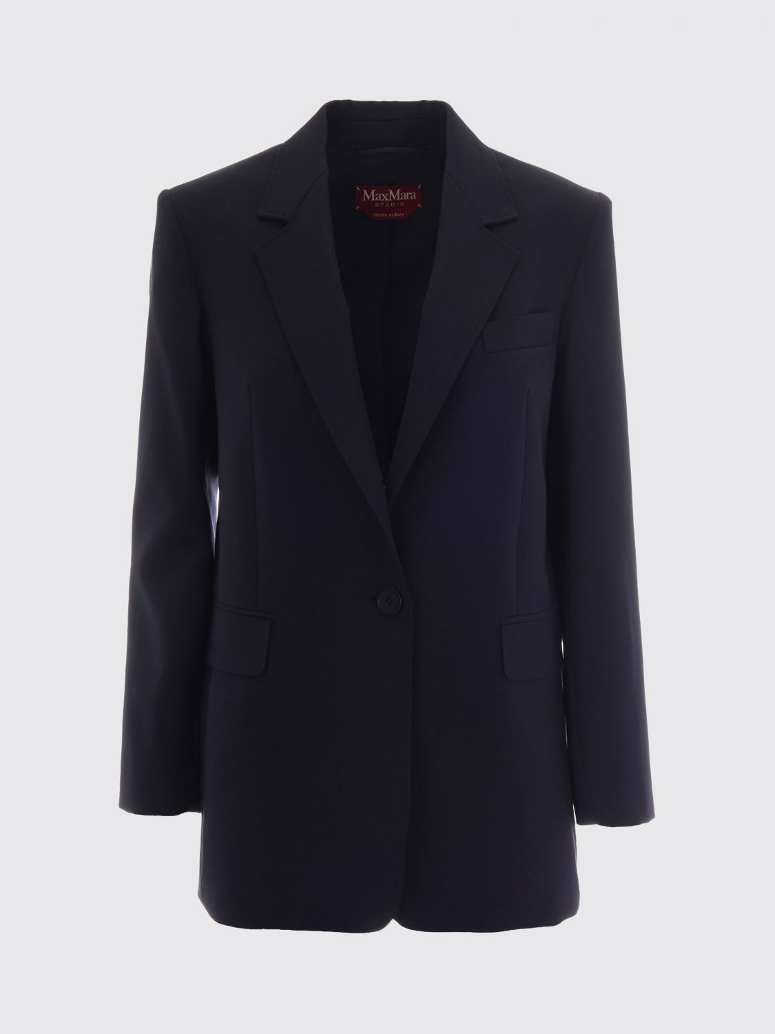 Max Mara Studio Blazer Woman Blue MAX MARA STUDIO