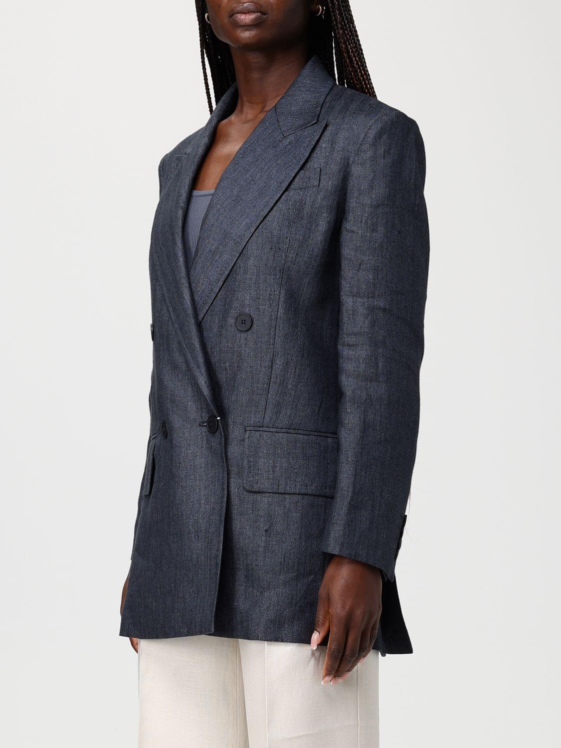 Max Mara Jacket Woman Grey MAX MARA
