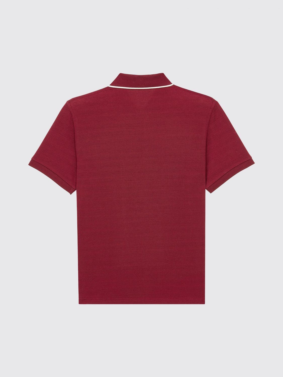 Saint Laurent Polo Shirt Men Burgundy SAINT LAURENT