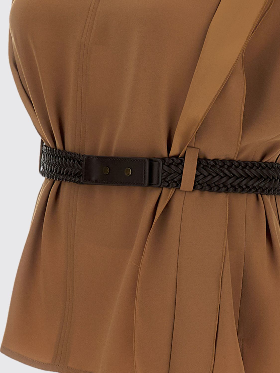 Max Mara Top Woman Brown MAX MARA