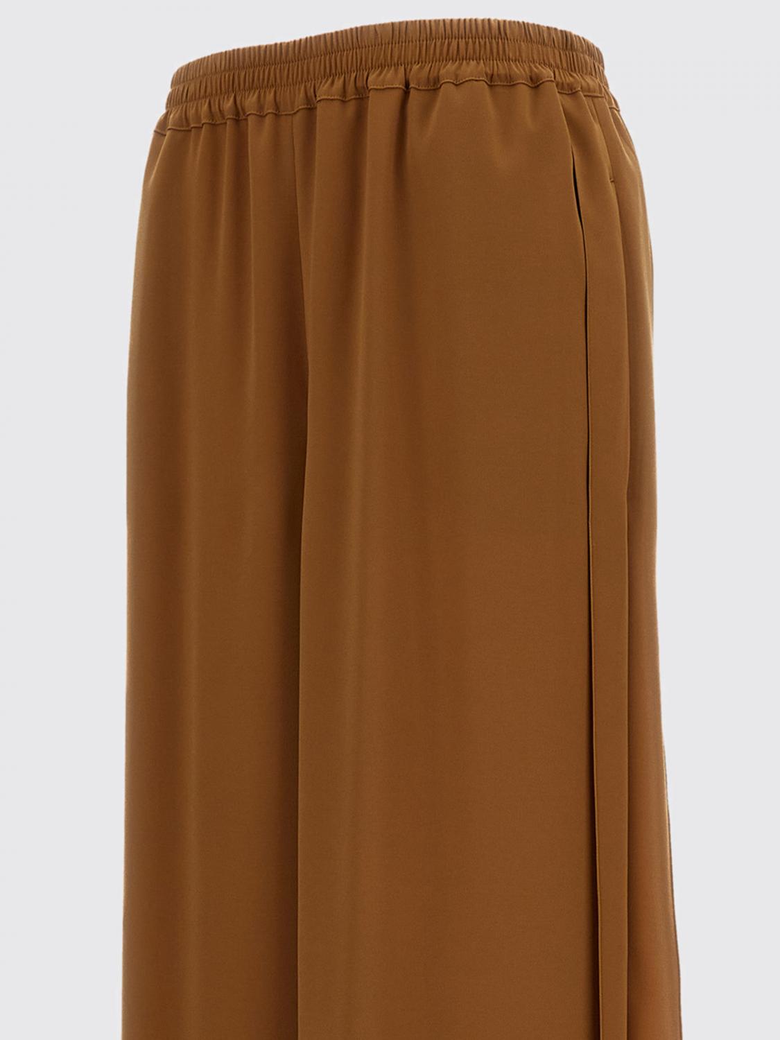 Max Mara Pants Woman Brown MAX MARA
