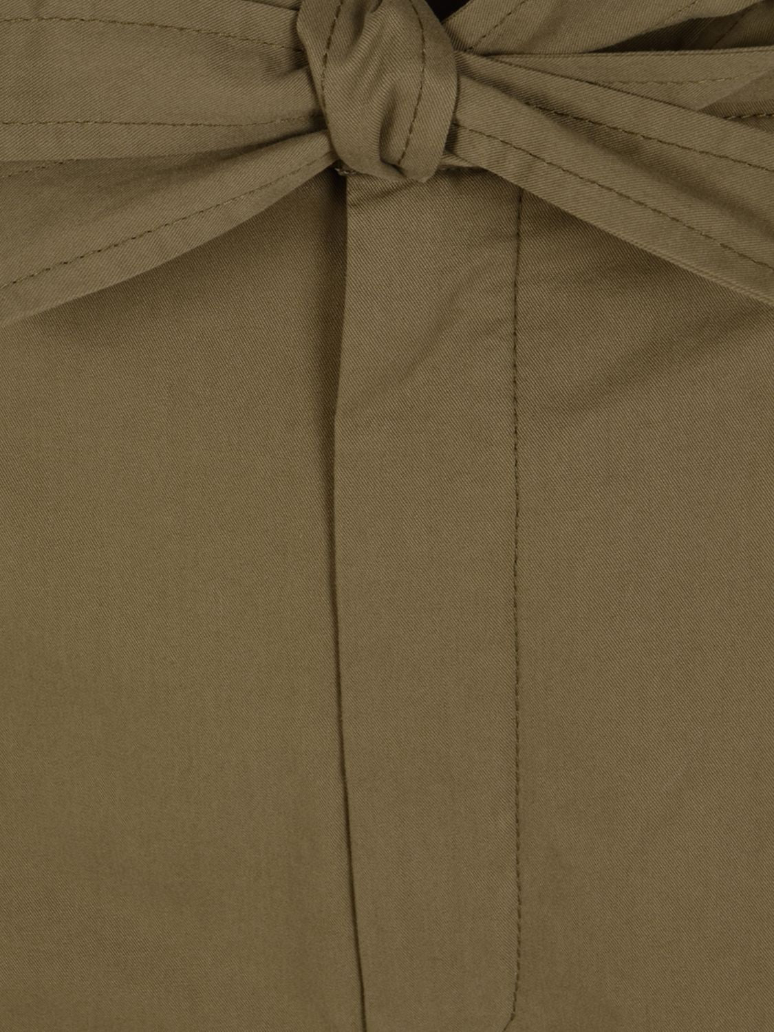 Saint Laurent Pants Woman Kaki SAINT LAURENT