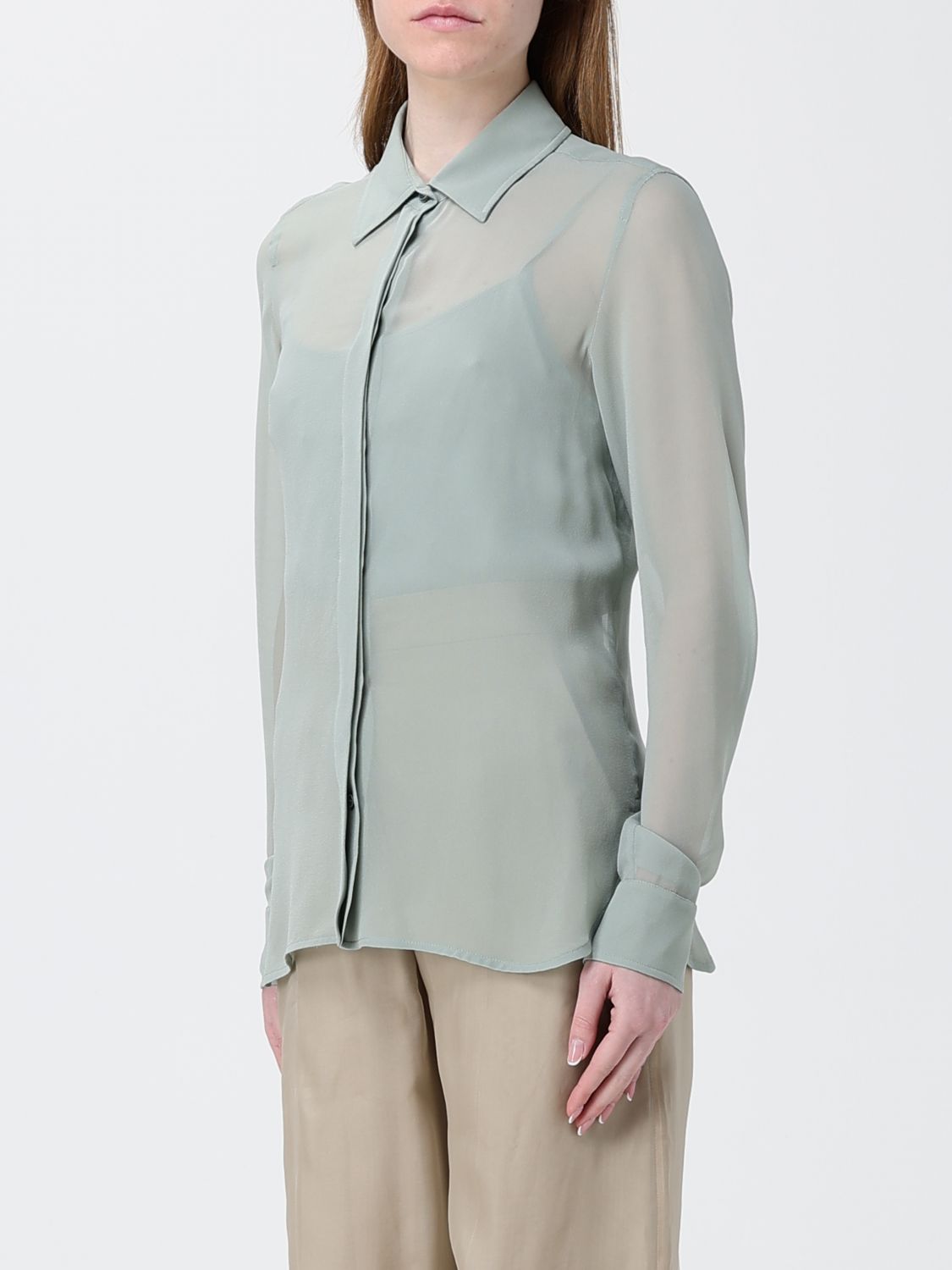 Max Mara Shirt Woman Green MAX MARA
