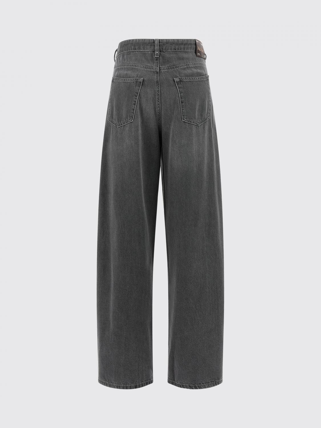 Max Mara Jeans Woman Grey MAX MARA