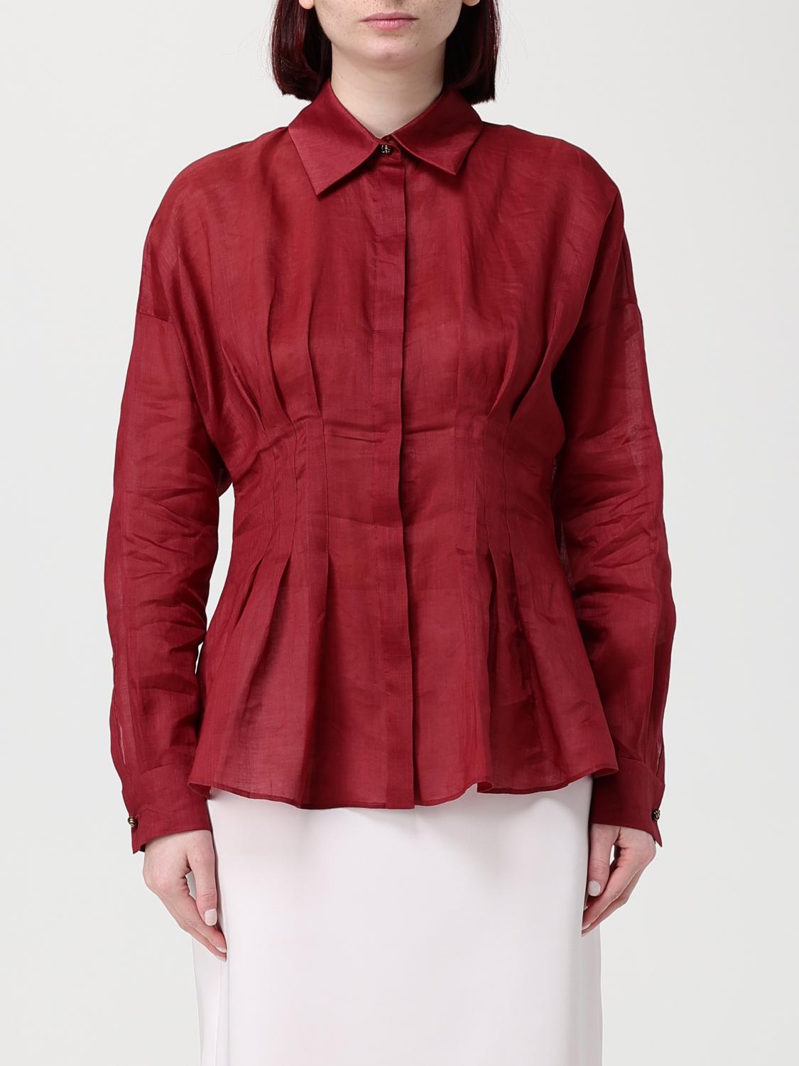 Max Mara Studio Shirt Woman Brick Red MAX MARA STUDIO