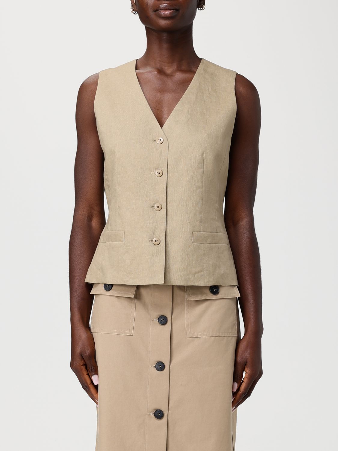 Max Mara Studio Waistcoat Woman Rope MAX MARA STUDIO