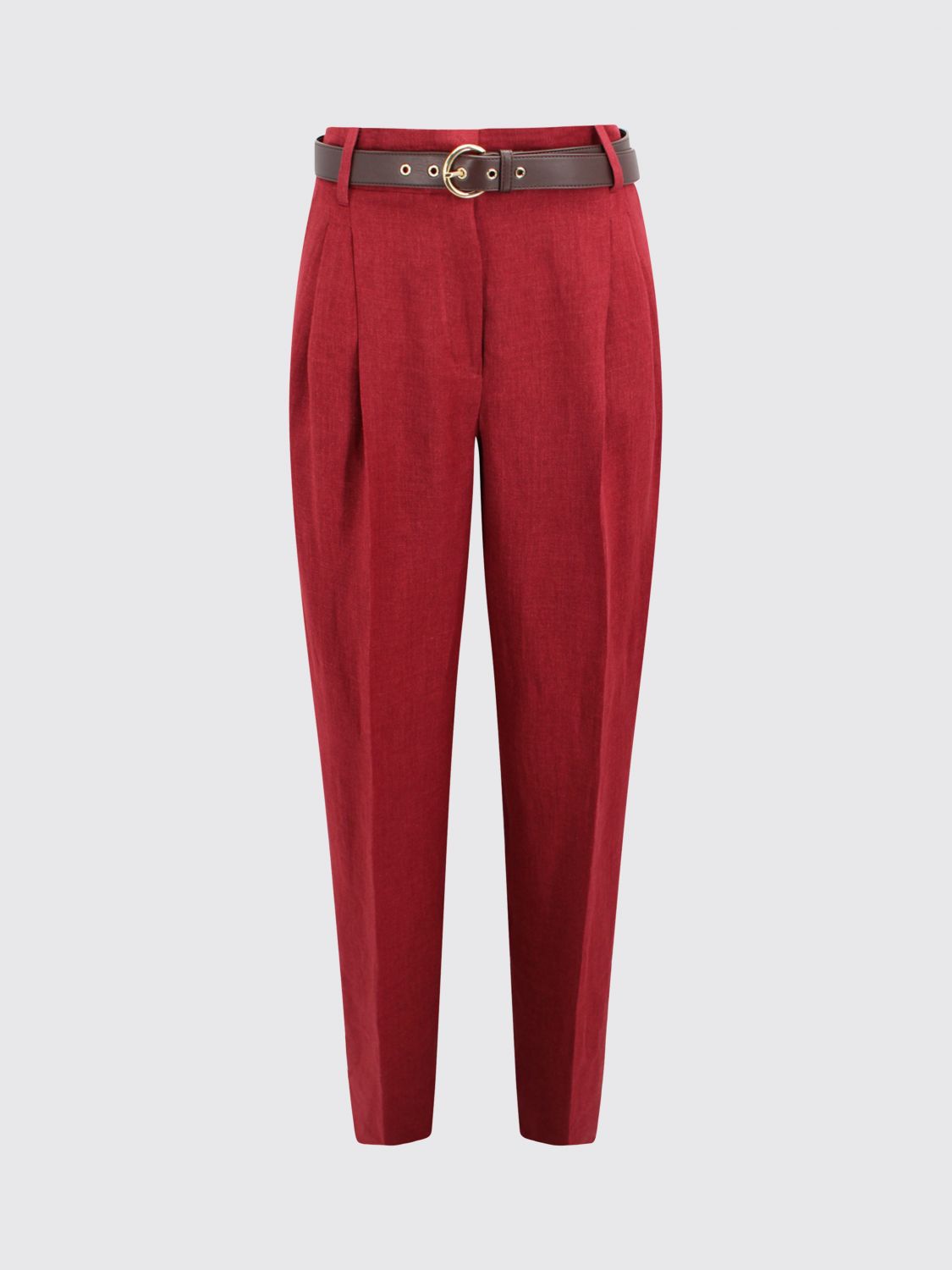 Max Mara Studio Pants Woman Brown MAX MARA STUDIO