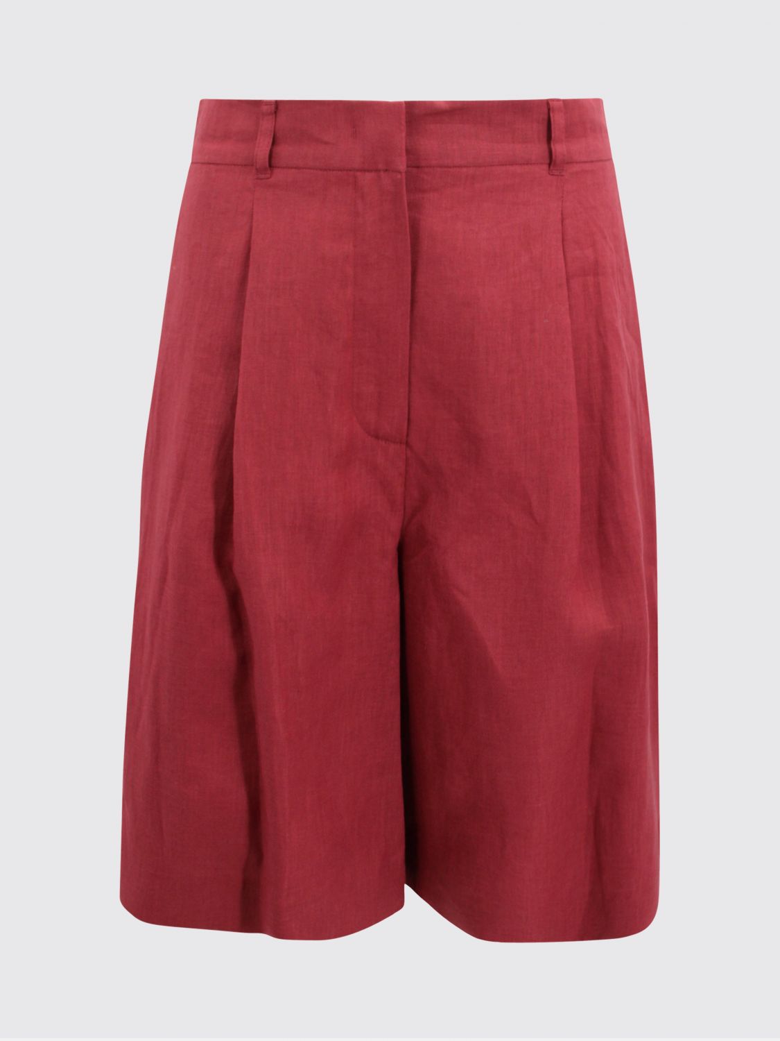 Max Mara Studio Shorts Woman Brown MAX MARA STUDIO