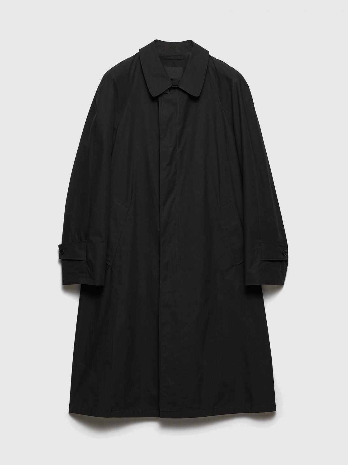 Prada Men Cotton Trench Coat Prada PRADA
