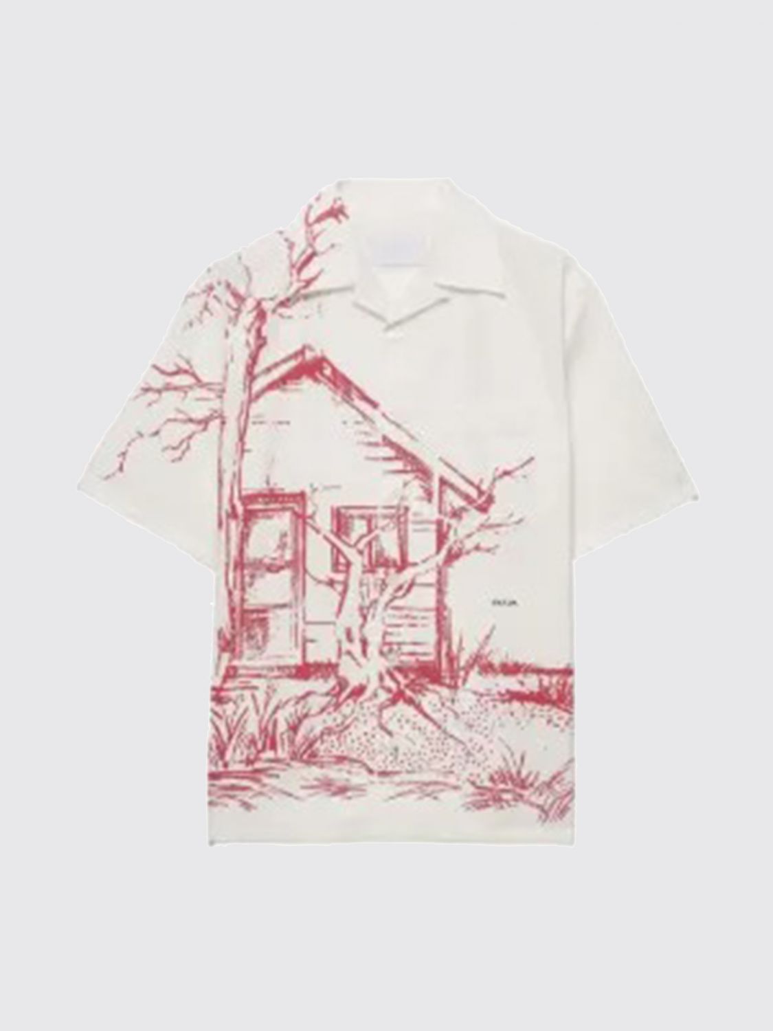 Prada Shirt Men Red PRADA