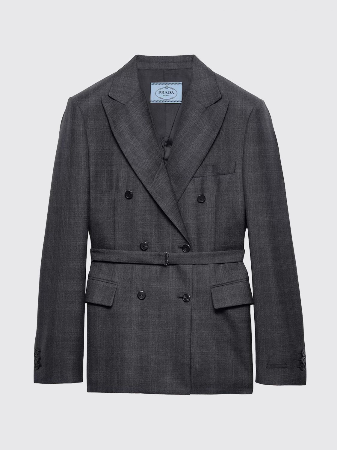 Prada Jacket Woman Charcoal PRADA