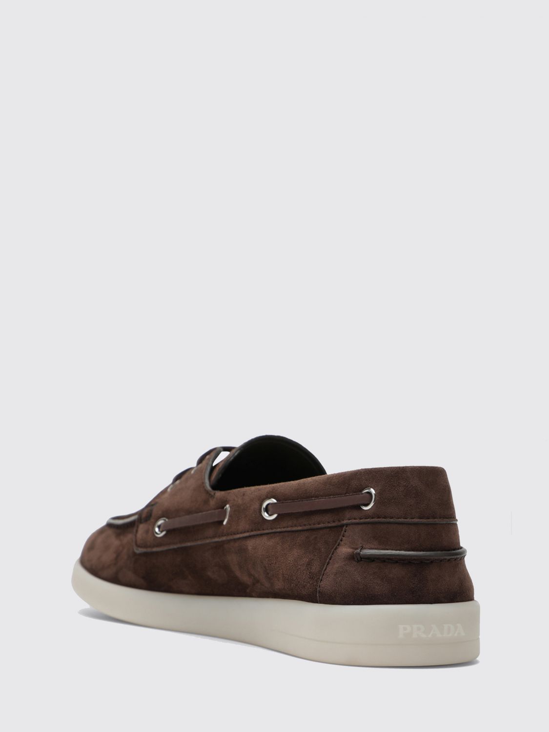 Prada Loafers Men Brown PRADA