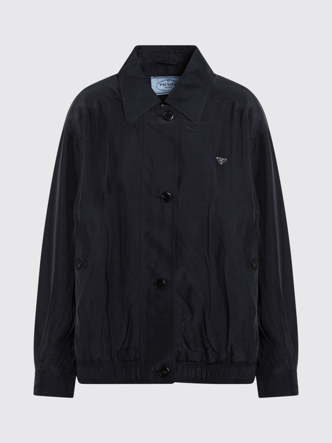 Prada Jacket Woman Blue PRADA