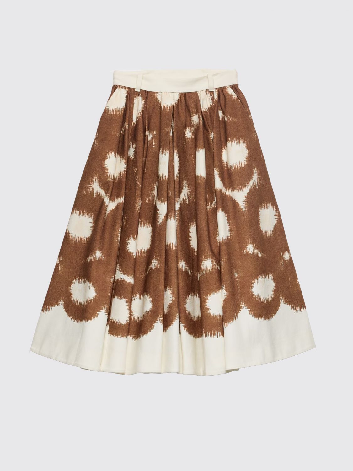 Prada Skirt Woman Brown PRADA