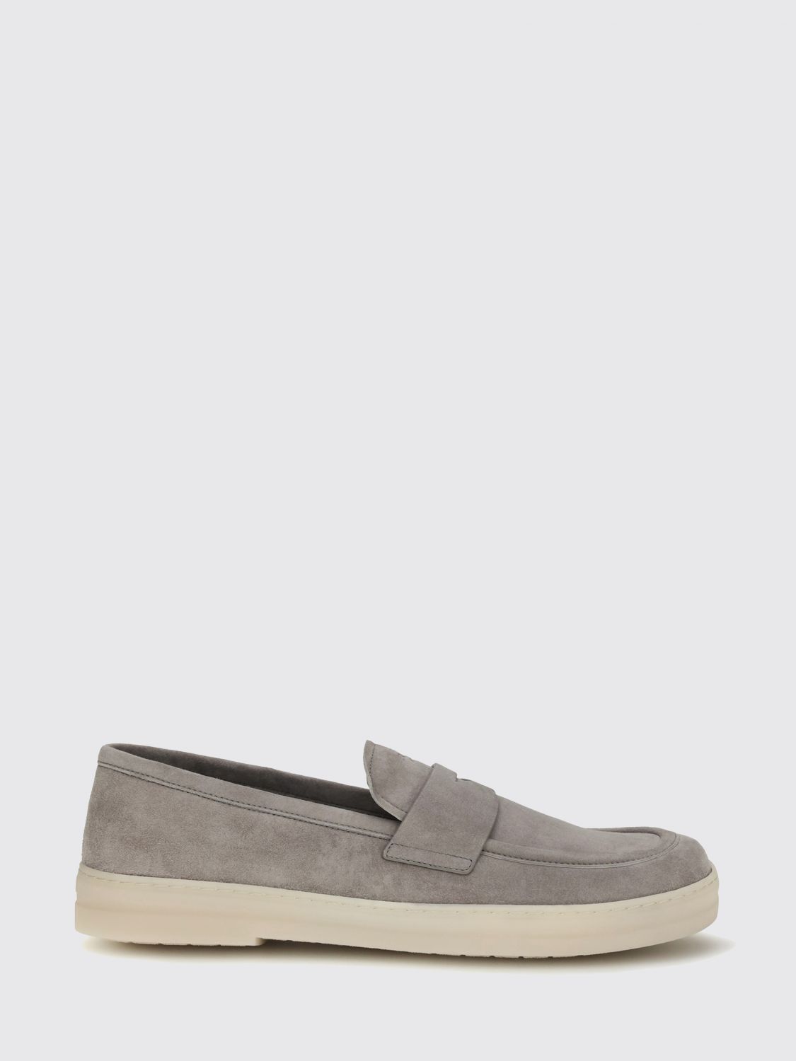 Prada Loafers Men Grey PRADA