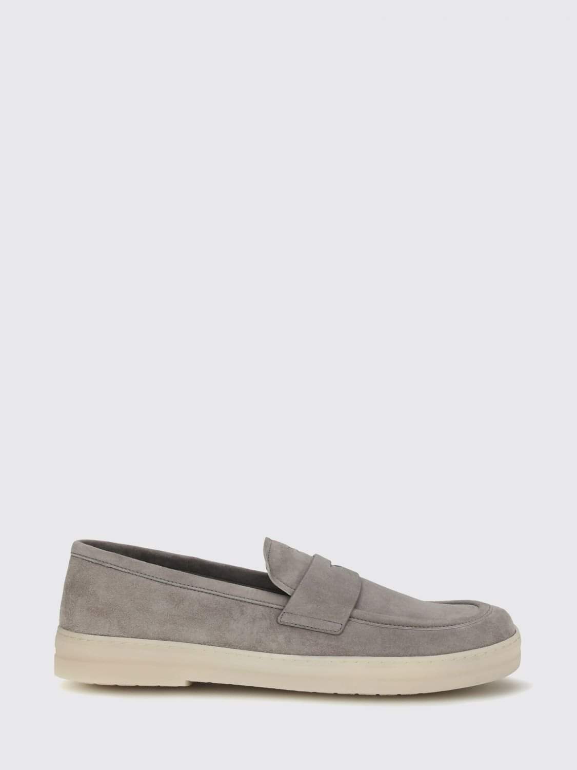 Prada Loafers Men Grey PRADA