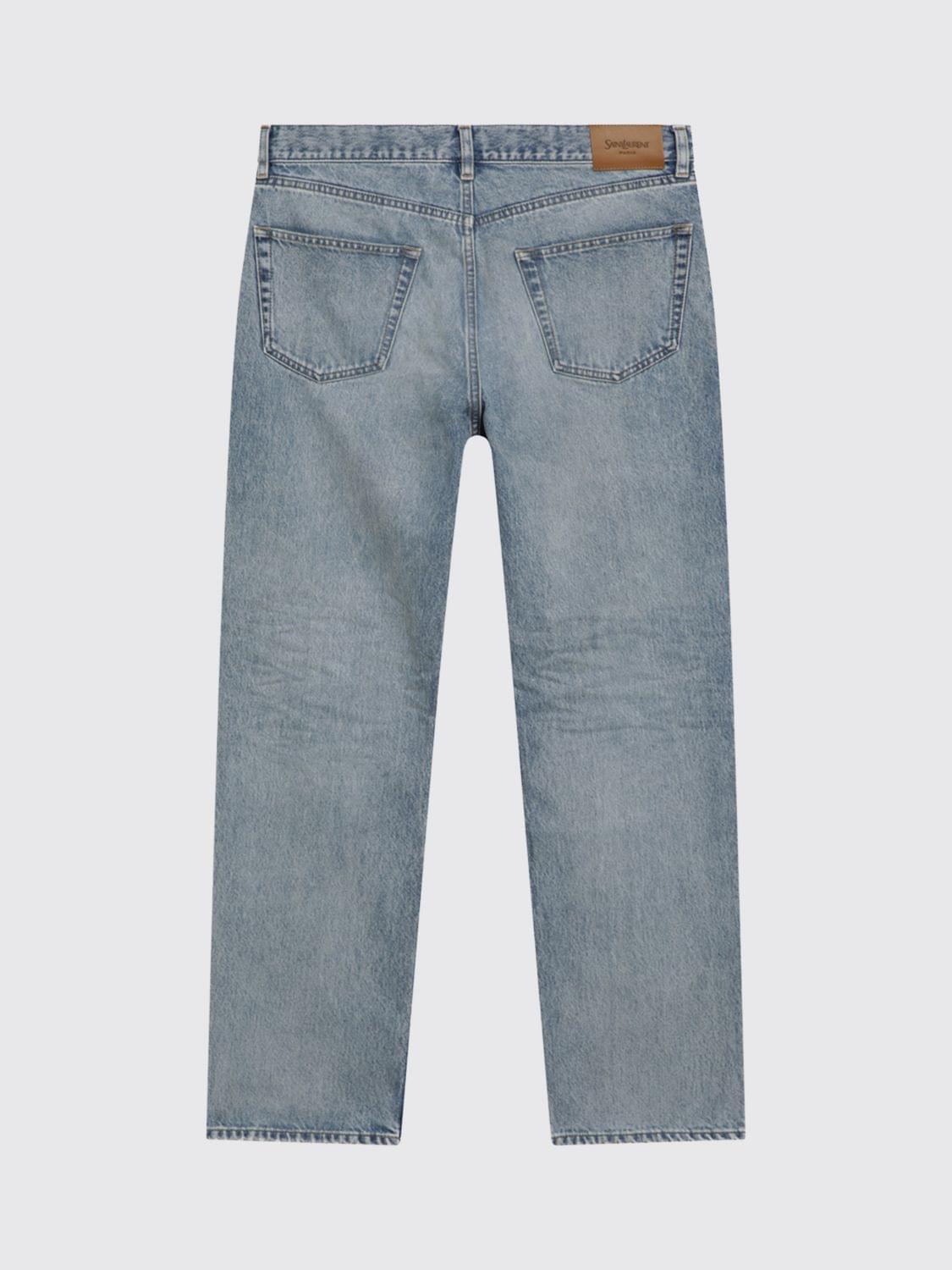 Saint Laurent Jeans Men Blue SAINT LAURENT