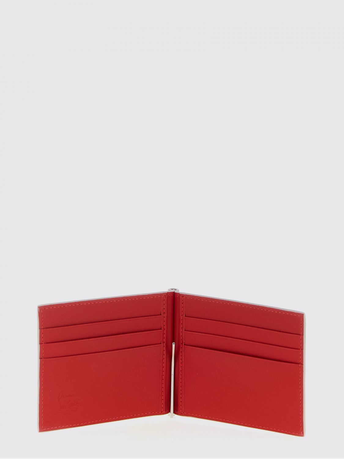 Christian Louboutin Wallet Men Beige CHRISTIAN LOUBOUTIN