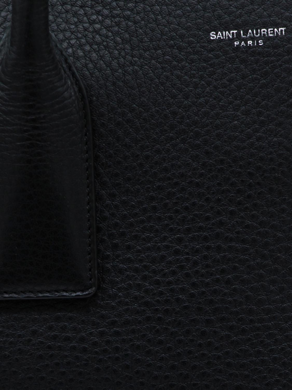 Saint Laurent Travel Bag Men Black SAINT LAURENT