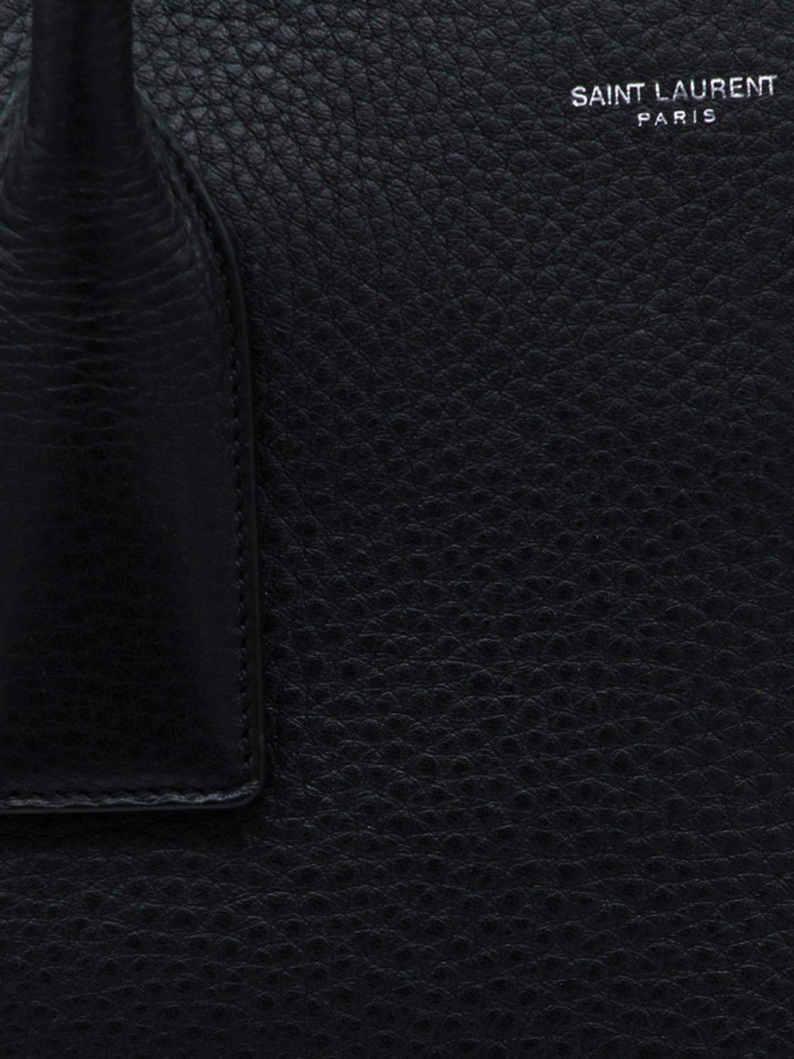Saint Laurent Travel Bag Men Black SAINT LAURENT