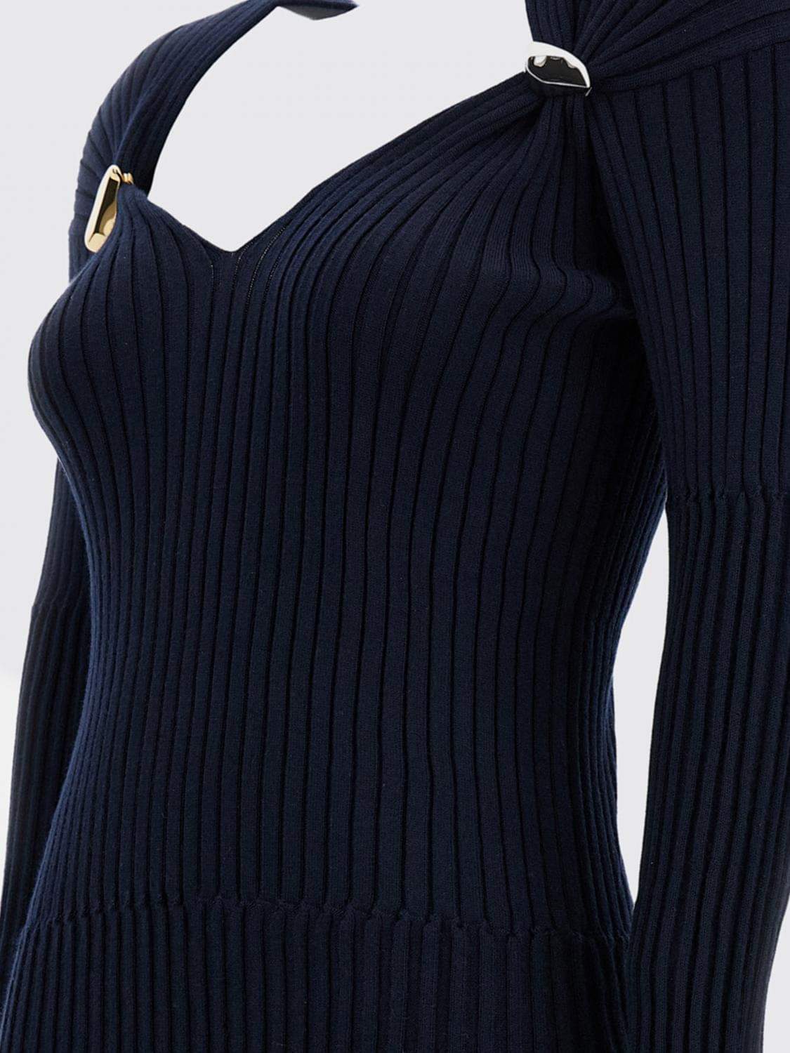 Bottega Veneta Sweater Woman Blue BOTTEGA VENETA