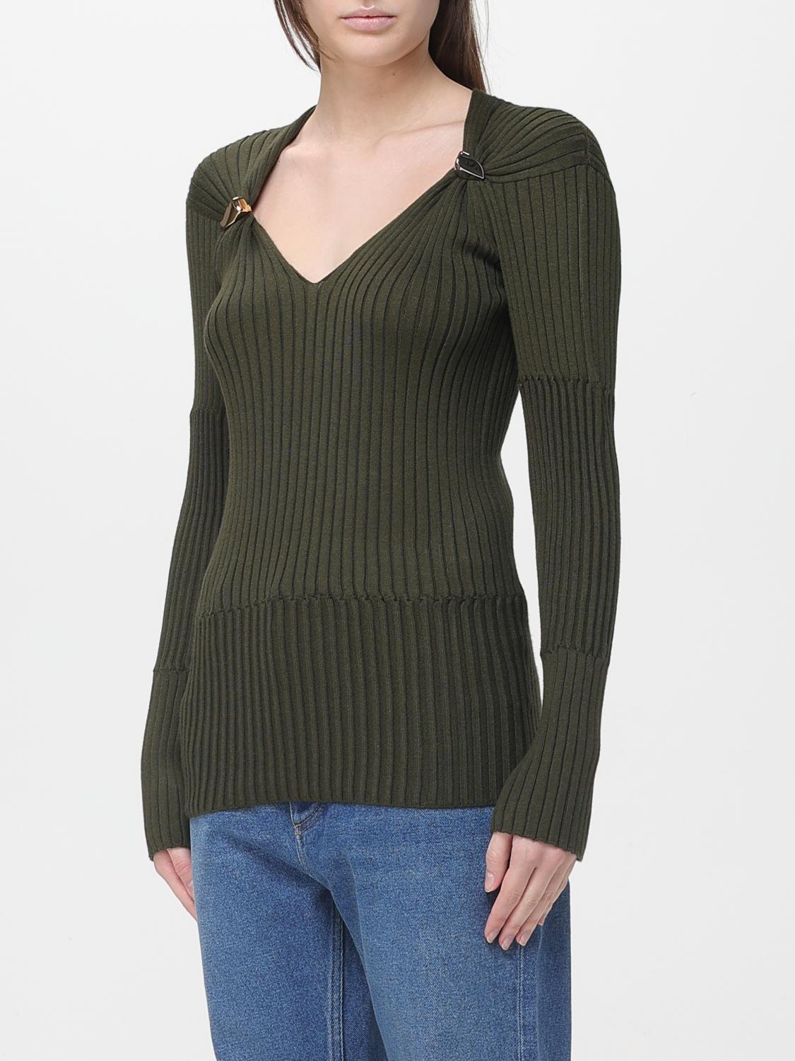 Bottega Veneta Sweater Woman Green BOTTEGA VENETA