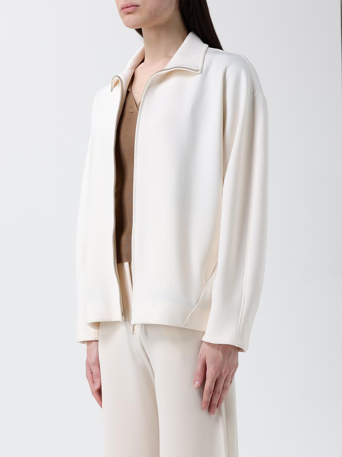 Max Mara Jacket Woman Ivory MAX MARA