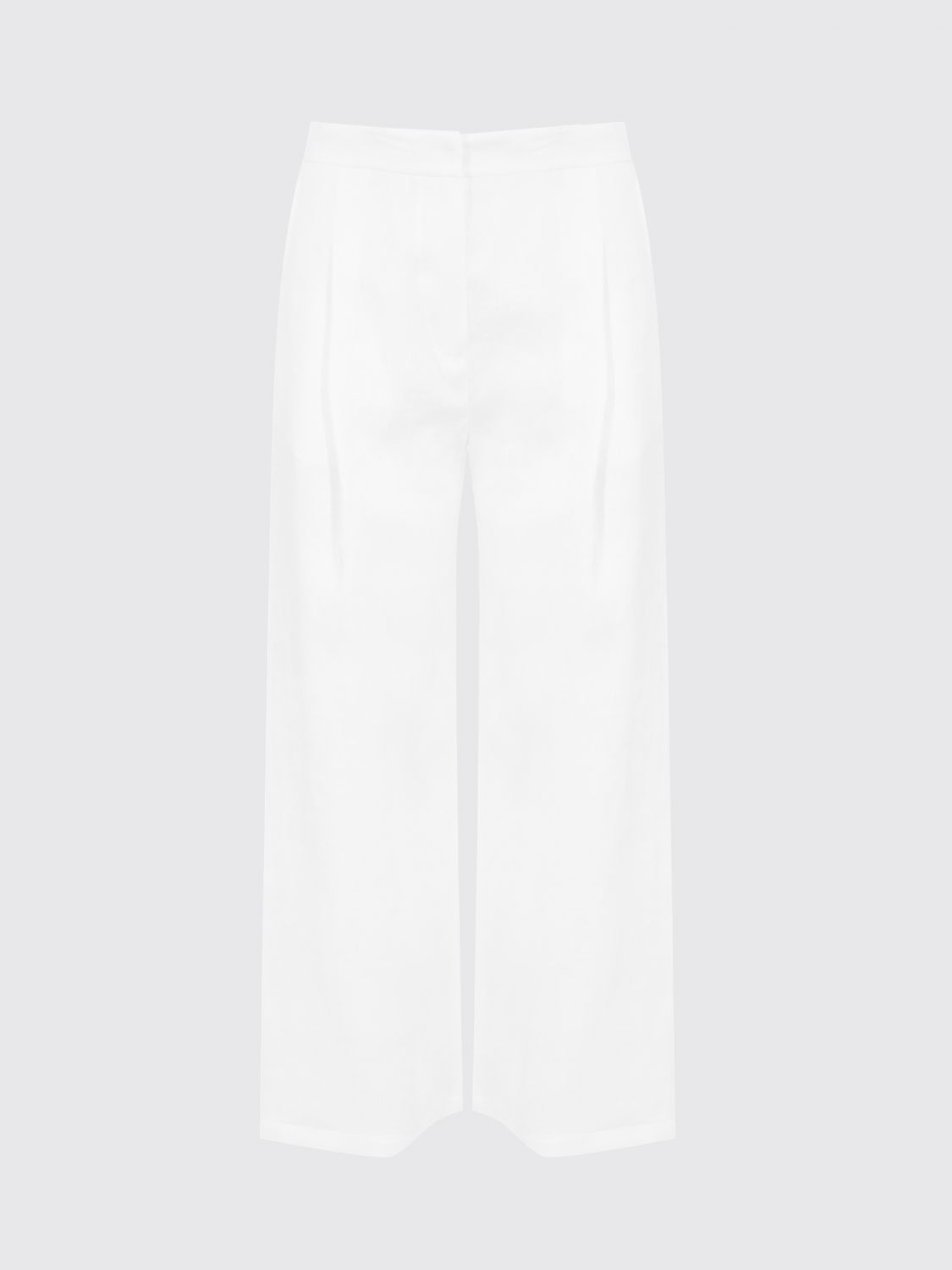 Max Mara Studio Pants Woman White MAX MARA STUDIO