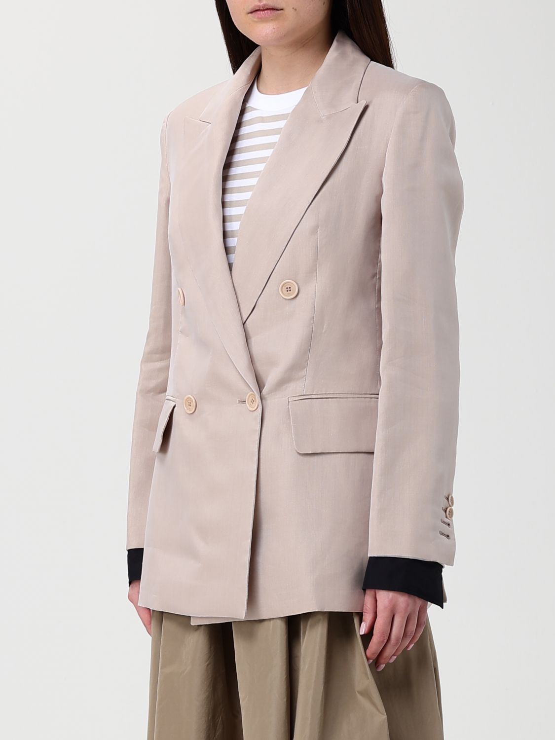 Max Mara Jacket Woman Brown MAX MARA