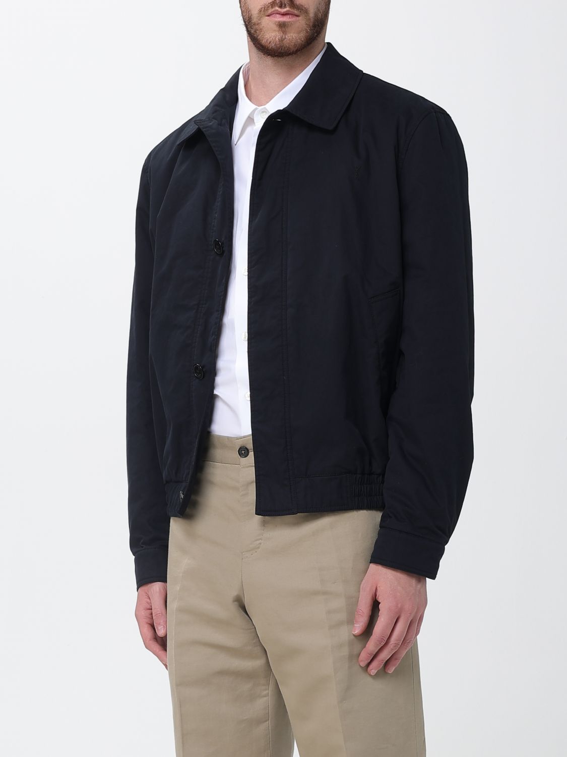 Saint Laurent Jacket Men Black SAINT LAURENT