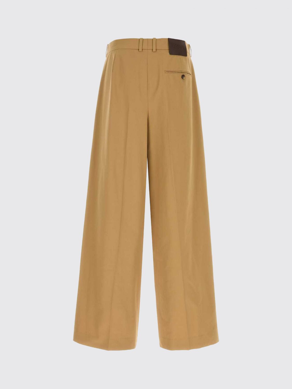 Loewe Pants Men Cream LOEWE