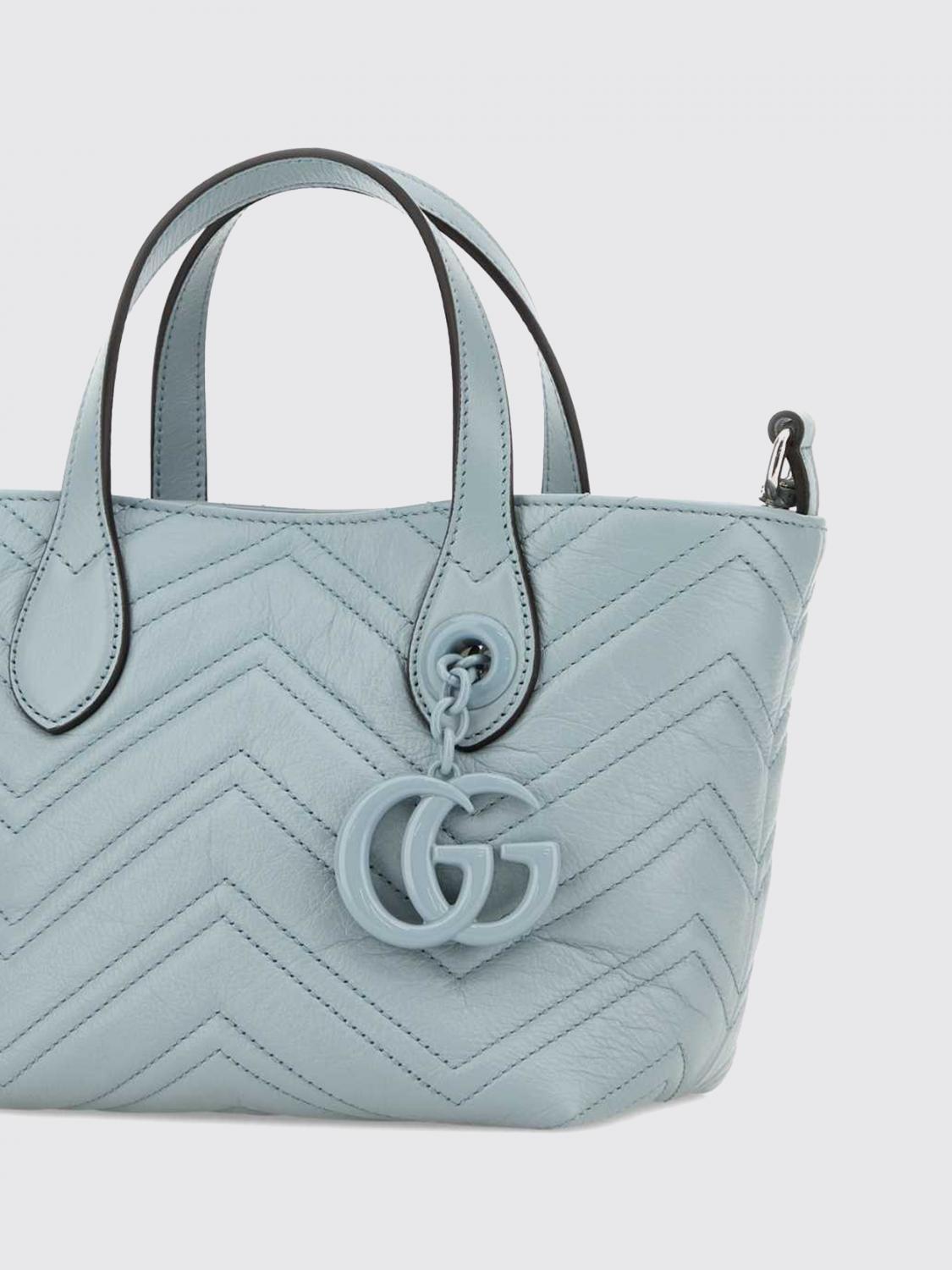 Gucci Mini Bag Woman Gnawed Blue GUCCI