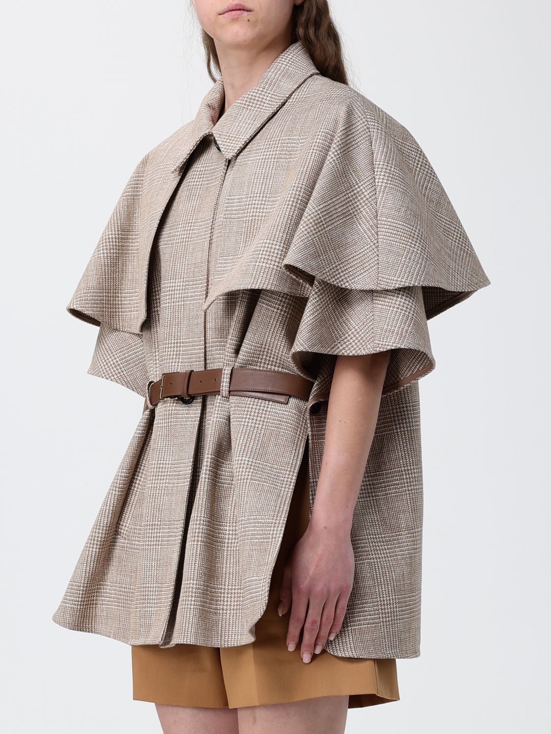 Max Mara Coat Woman Leather MAX MARA