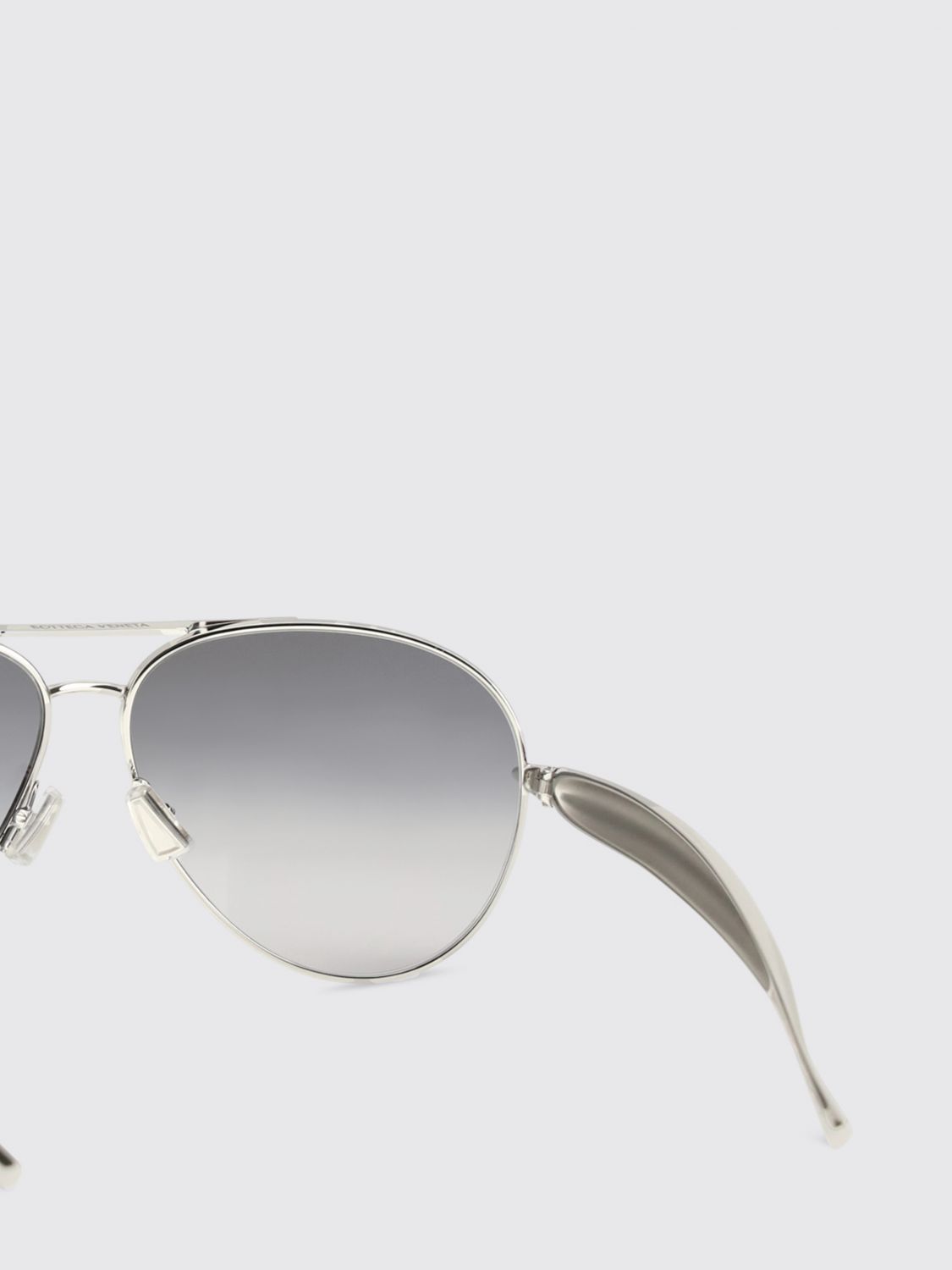 Bottega Veneta Sunglasses Woman Silver BOTTEGA VENETA