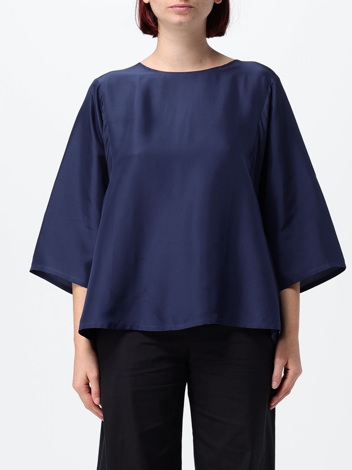 Weekend Max Mara Top Woman Blue WEEKEND MAX MARA