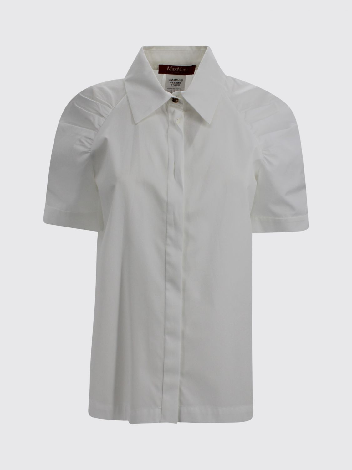 Max Mara Studio Shirt Woman White MAX MARA STUDIO