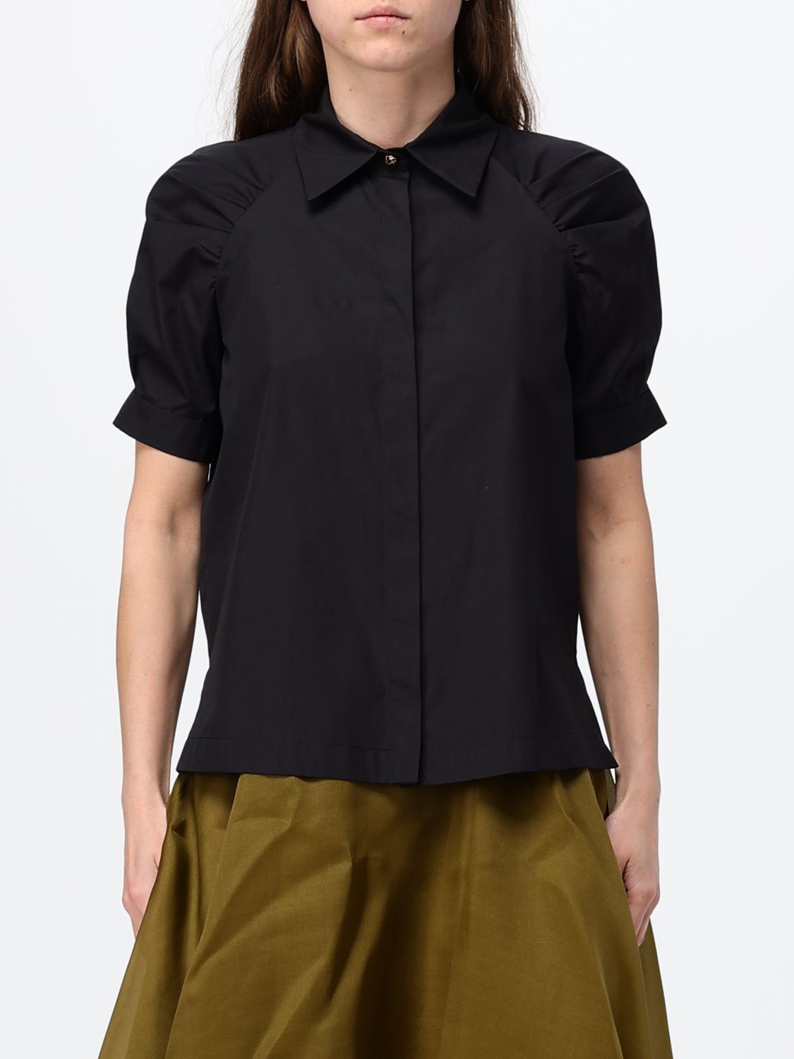 Max Mara Studio Shirt Woman Black MAX MARA STUDIO
