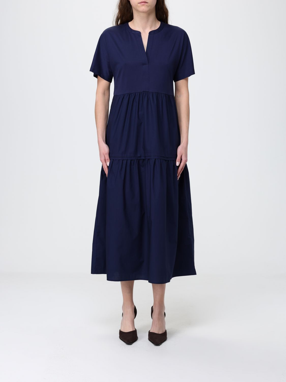 Weekend Max Mara Dress Woman Blue WEEKEND MAX MARA