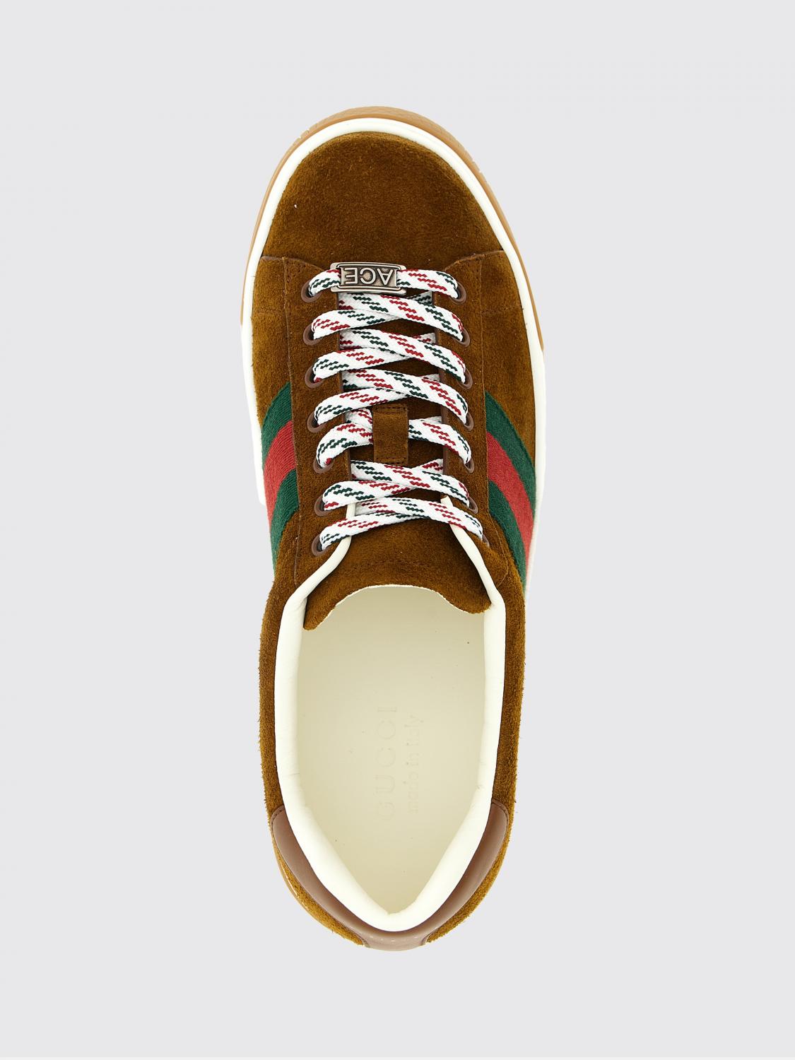 Gucci Sneakers Men Brown GUCCI