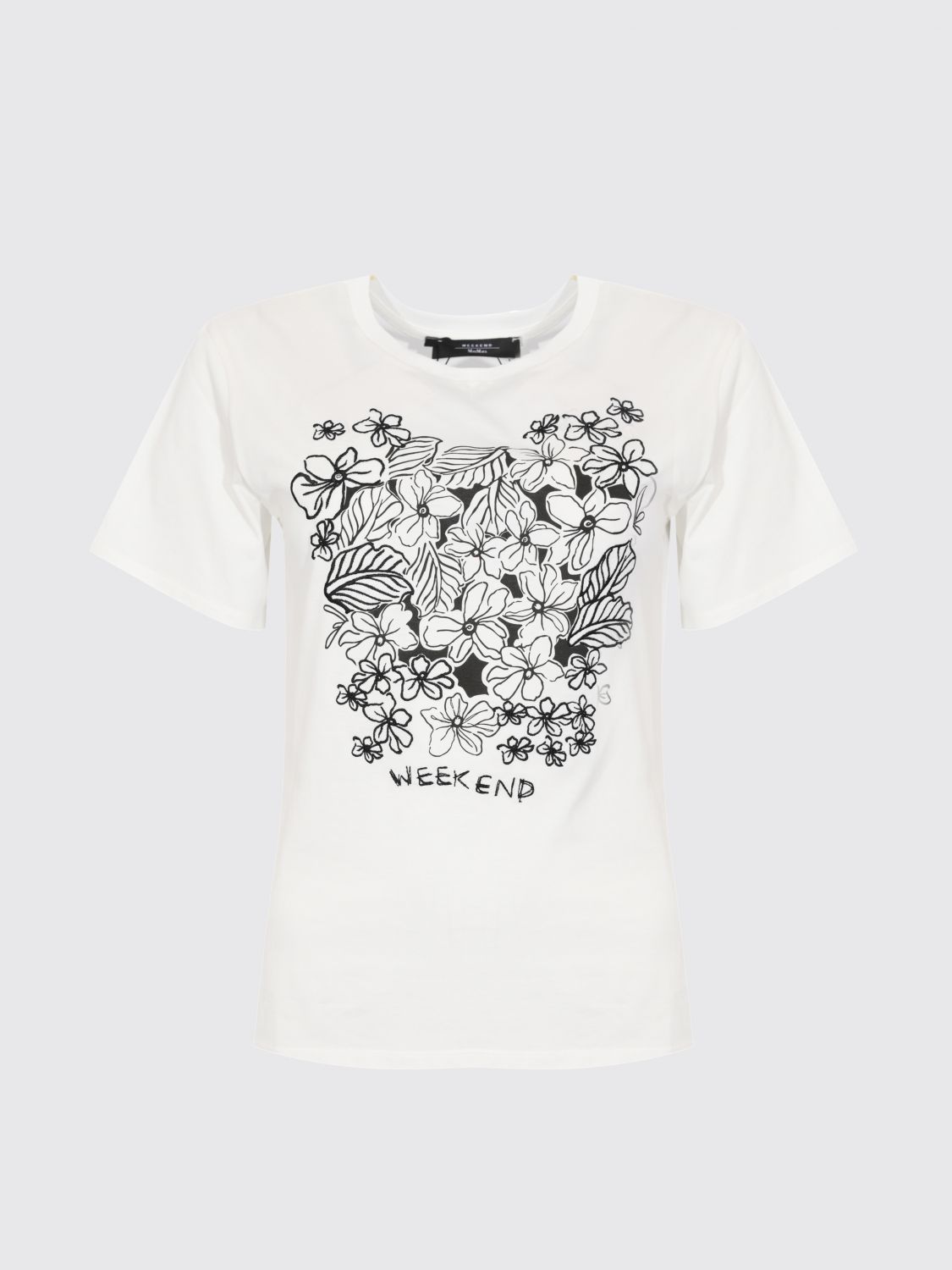 Weekend Max Mara T-Shirt Woman White 1 WEEKEND MAX MARA
