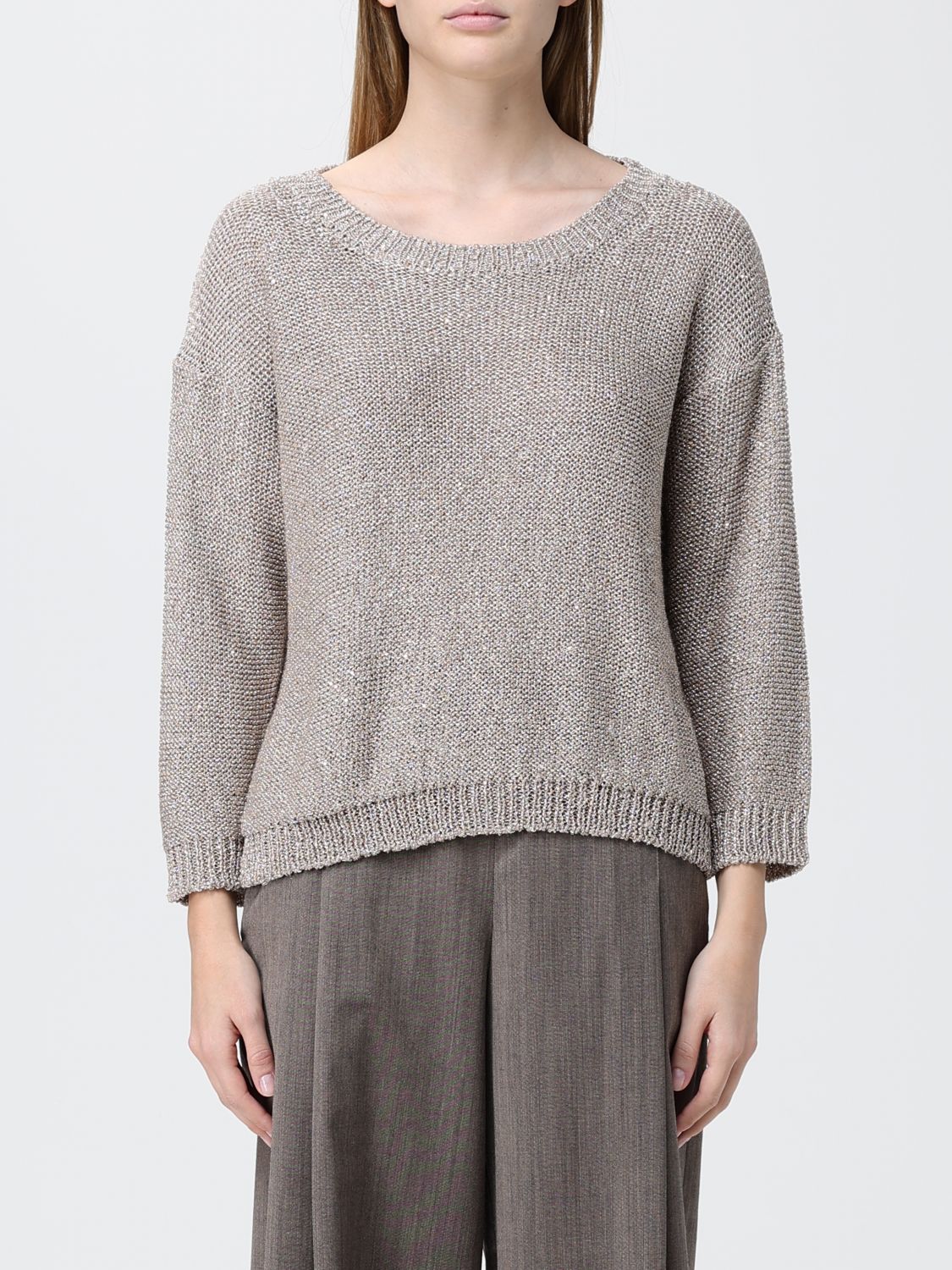 Weekend Max Mara Sweater Woman Grey WEEKEND MAX MARA