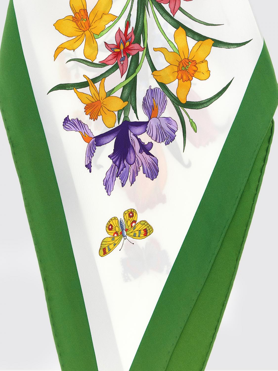 Gucci Neck Scarf Woman White GUCCI